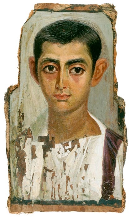 Young Man, Antinoopolis, AD 120-130 (Dijon, Musée des Beaux-Arts, GA 
